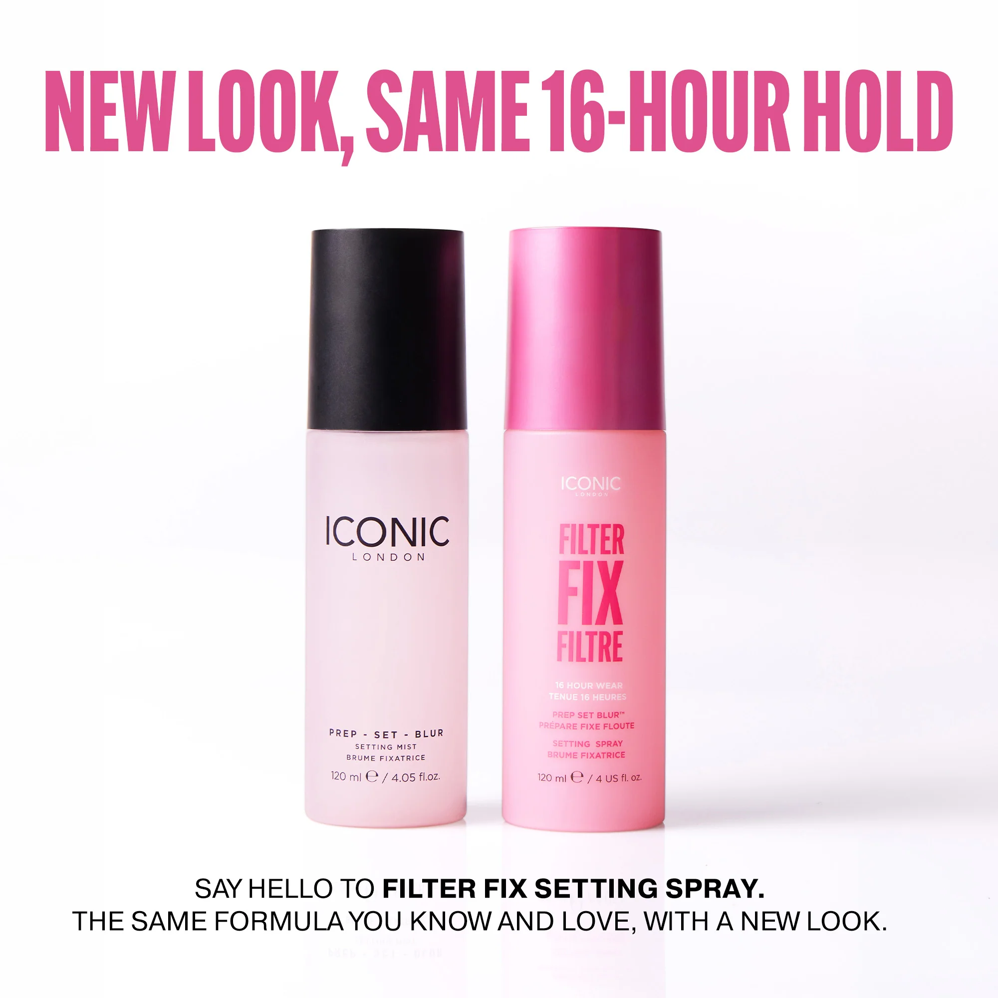Iconic London Filter Fix 16 Hour Wear Setting Spray