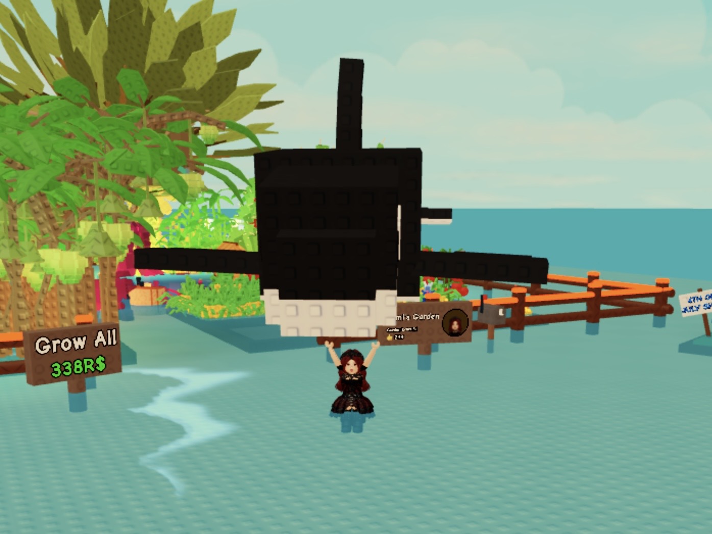 How To Use The Orca Pet In Grow A Garden
