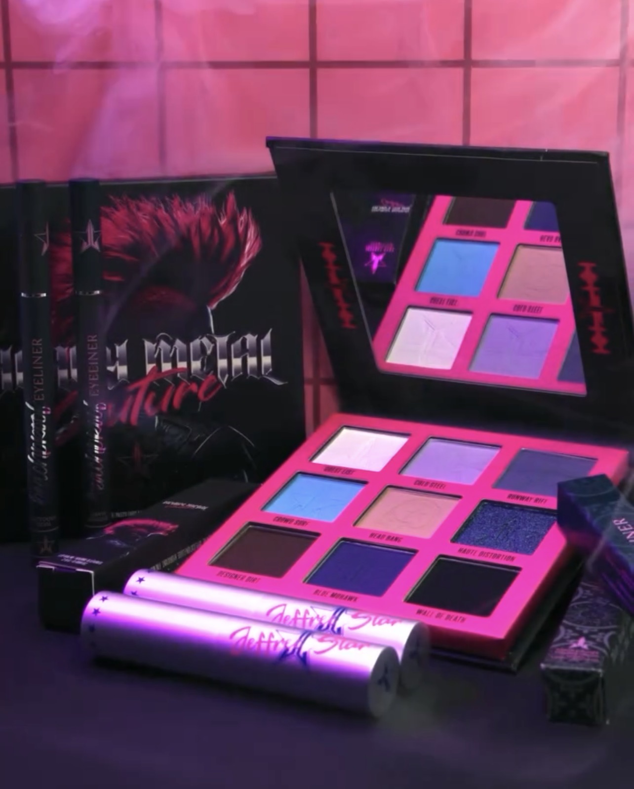 Jeffree Star Cosmetics Heavy Metal Couture Mini Summer Collection