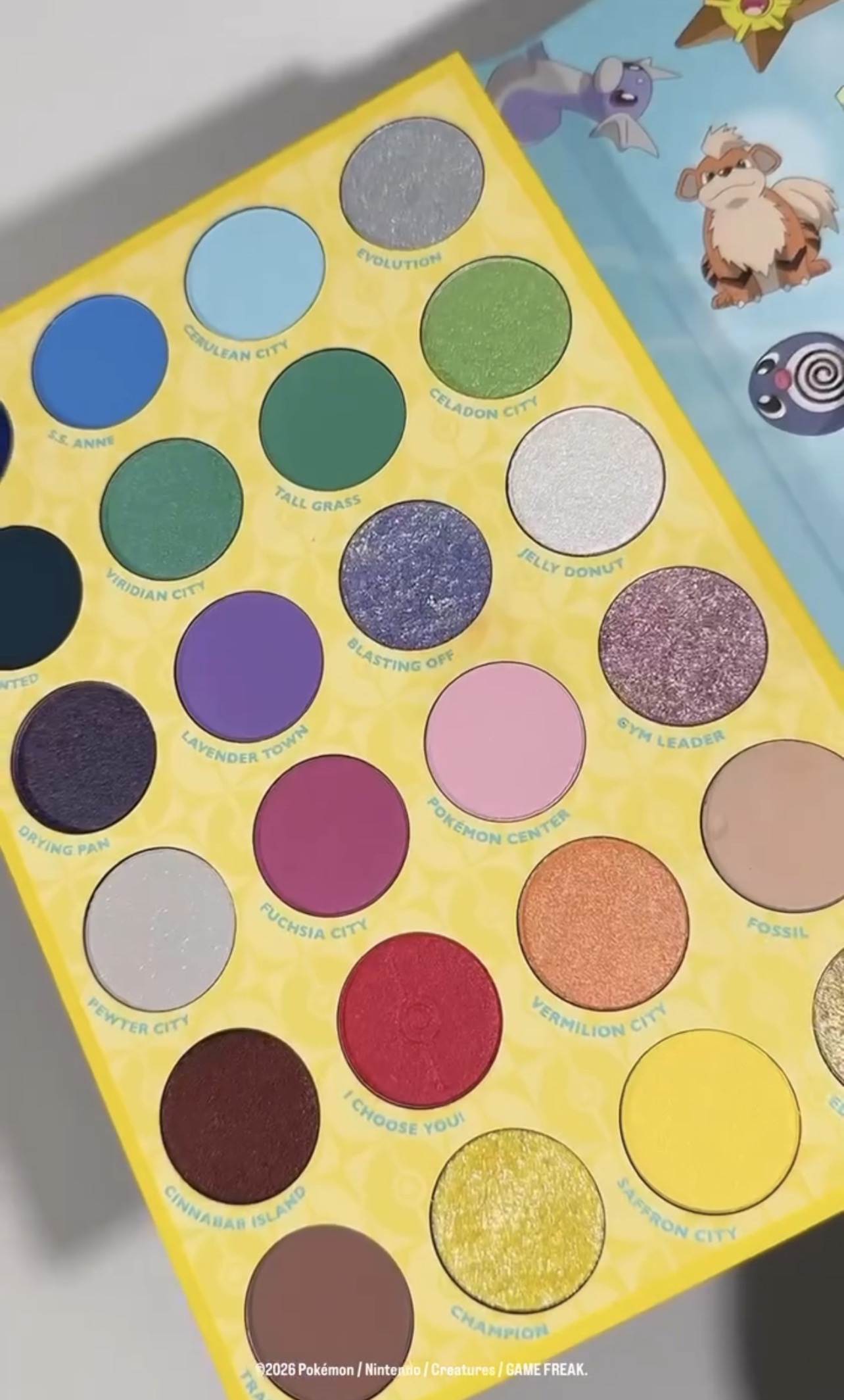 ColourPop x Pokemon Eeveelution Collaboration