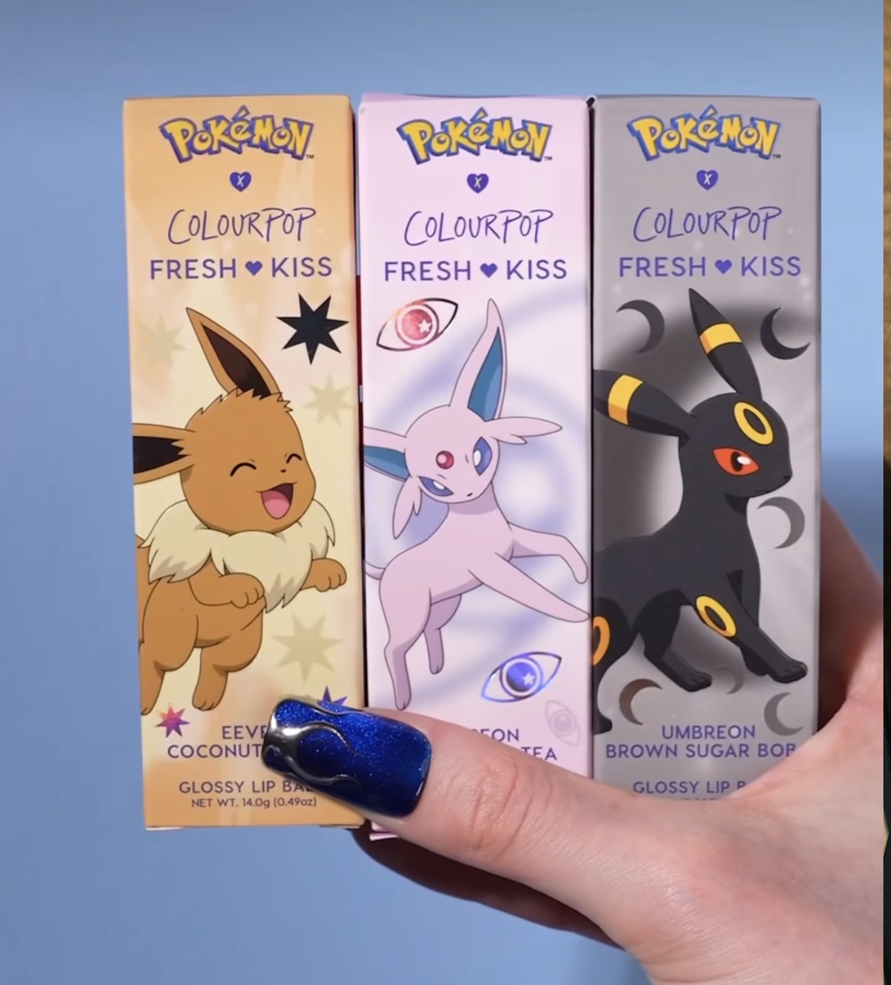 ColourPop x Pokemon Eeveelution Collaboration