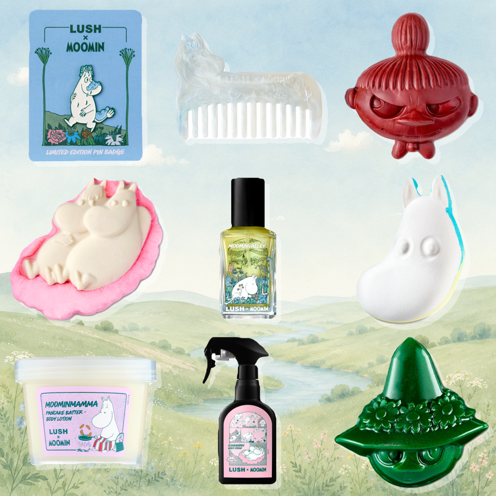Lush x Moomin Collaboration Reveal!