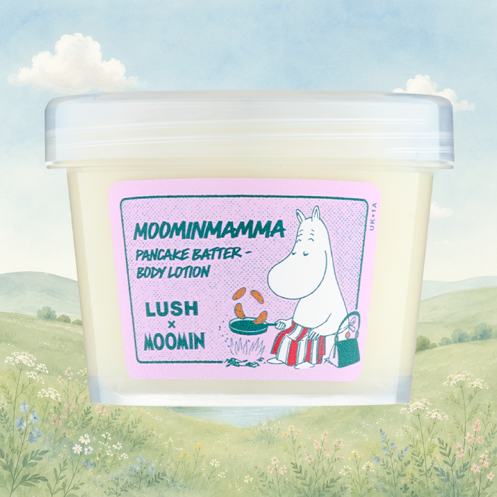 Lush x Moomin Moominmama Pancake Batter Body Lotion