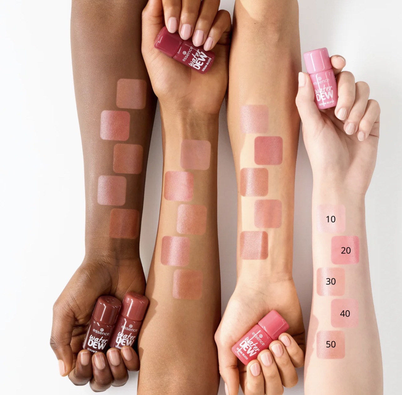 Essence Water Dew Serum Blush Collection