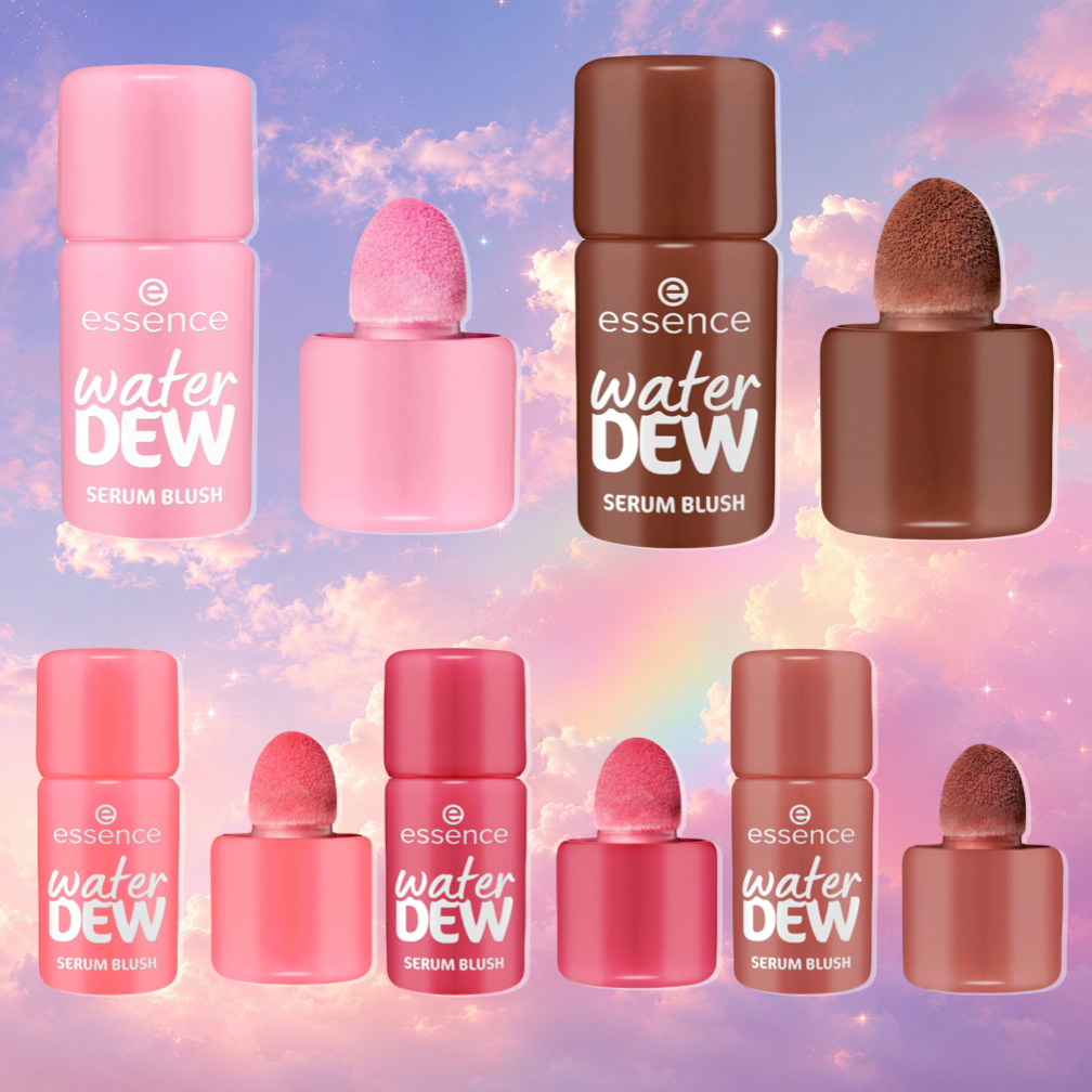 Essence Water Dew Serum Blush Collection