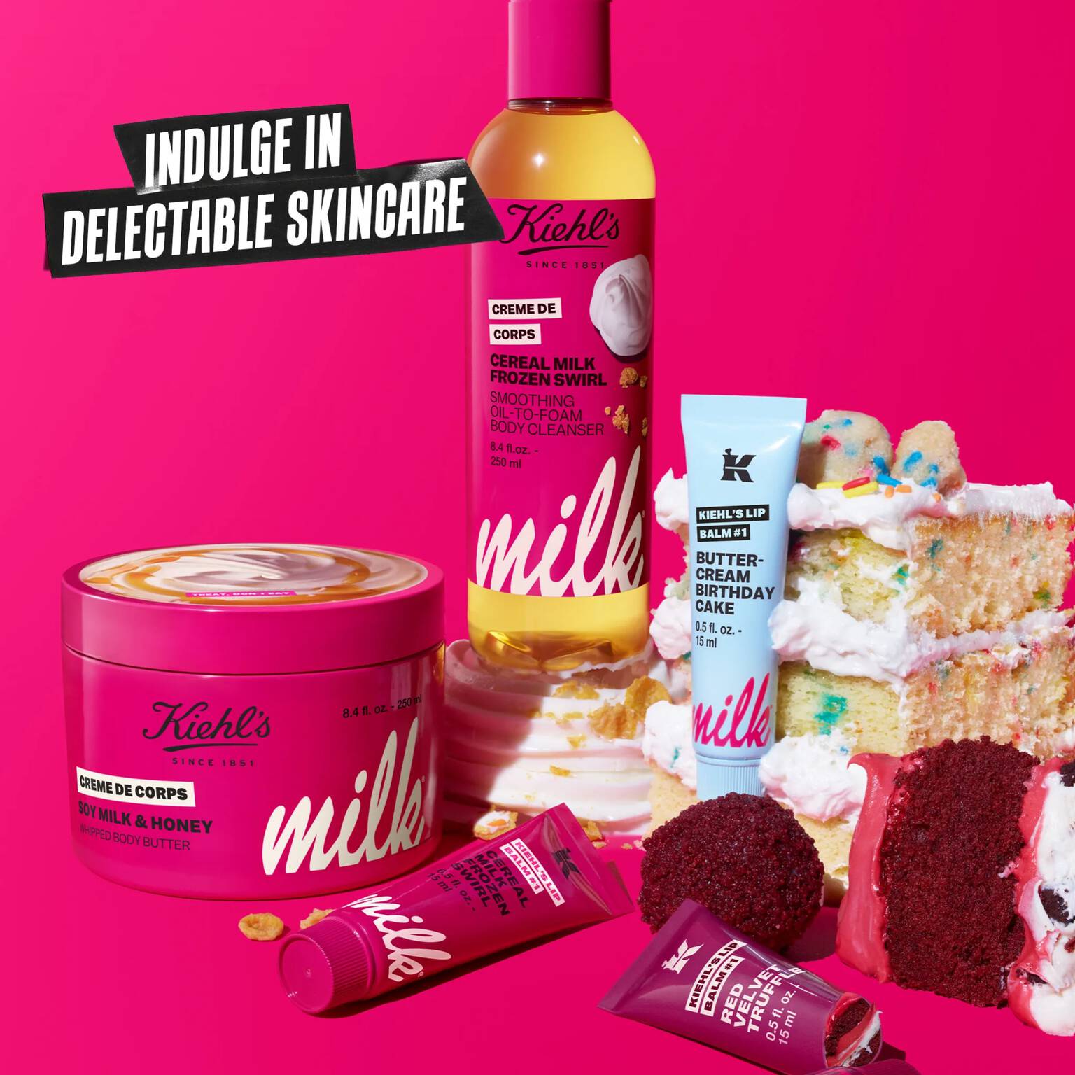 Kiehl's x Milk Bar Collaboration