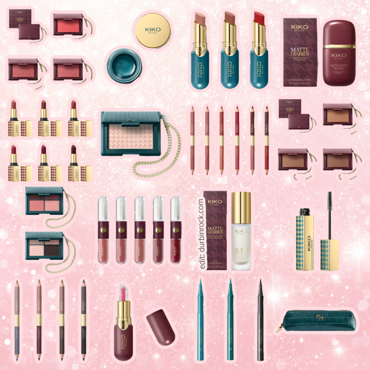 Kiko Limited Edition Matte Diaries Collection