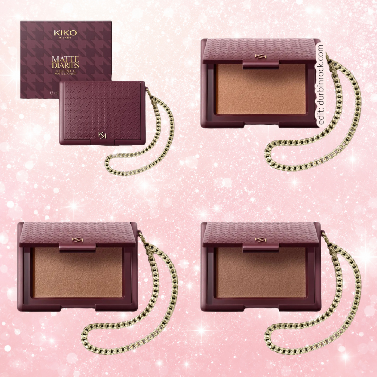 Kiko Matte Diaries Bounce & Blur Matte Bronzers