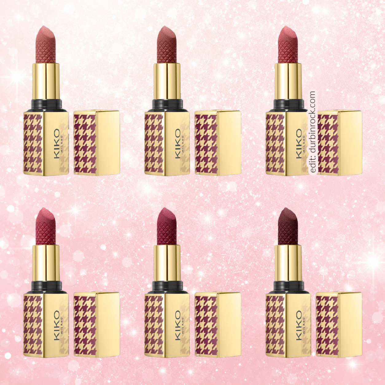 Kiko Matte Diaries Matte-a-Porter Lipsticks