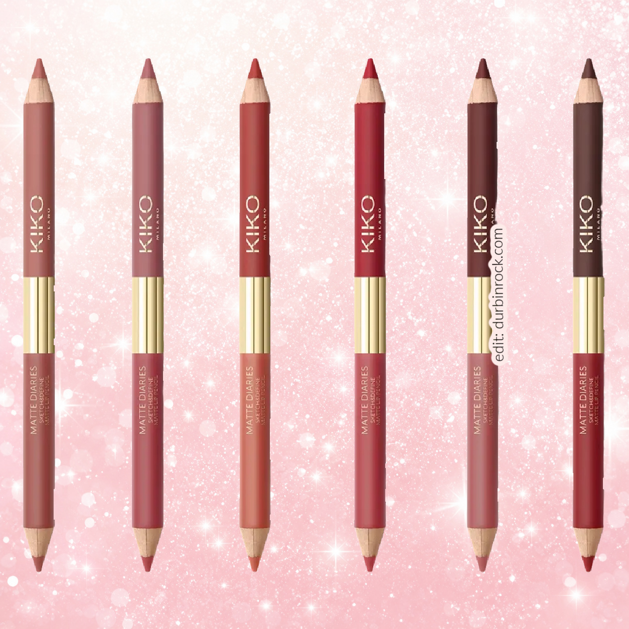 Kiko Matte Diaries Sketch & Define Lip Pencils