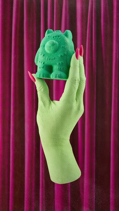 Lush Monster Scare Bear Bath Bomb