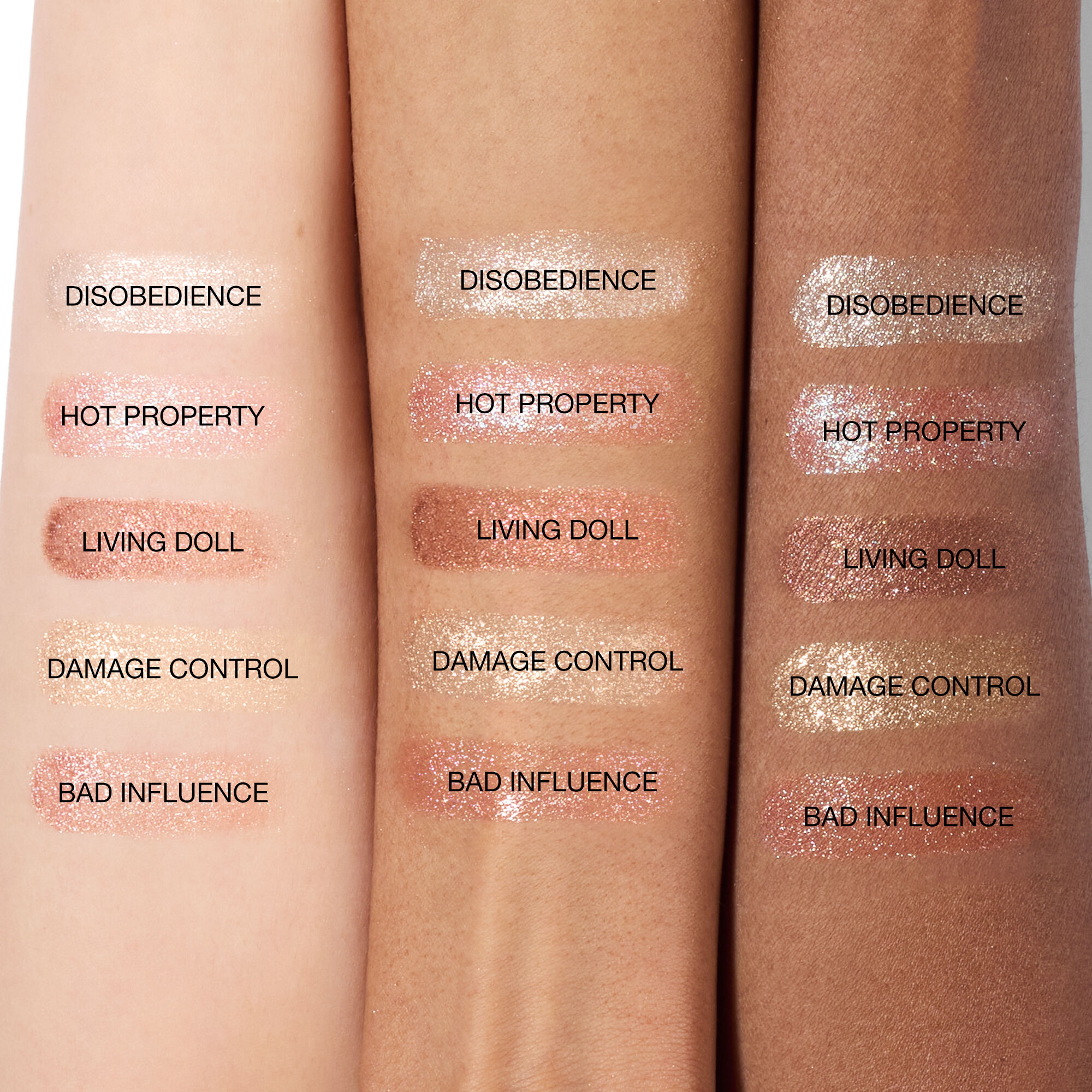 NARS Sparkling Seduction Liquid Eyeshadows