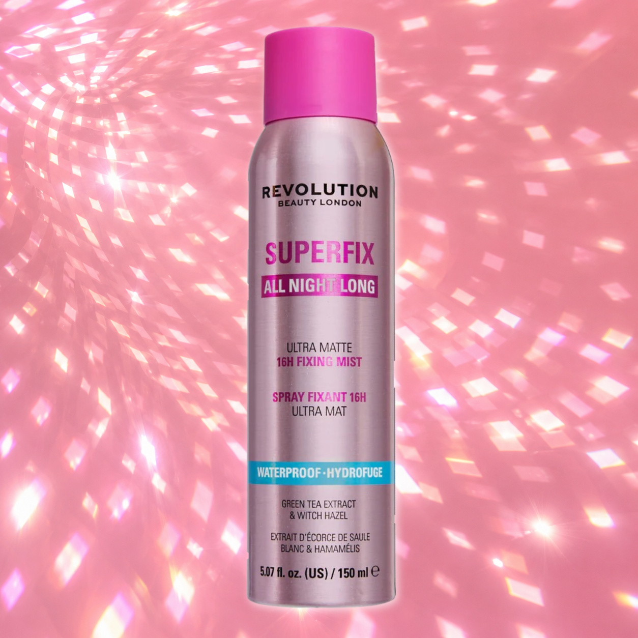 Revolution Superfix All Night Long Waterproof Fixing Mist