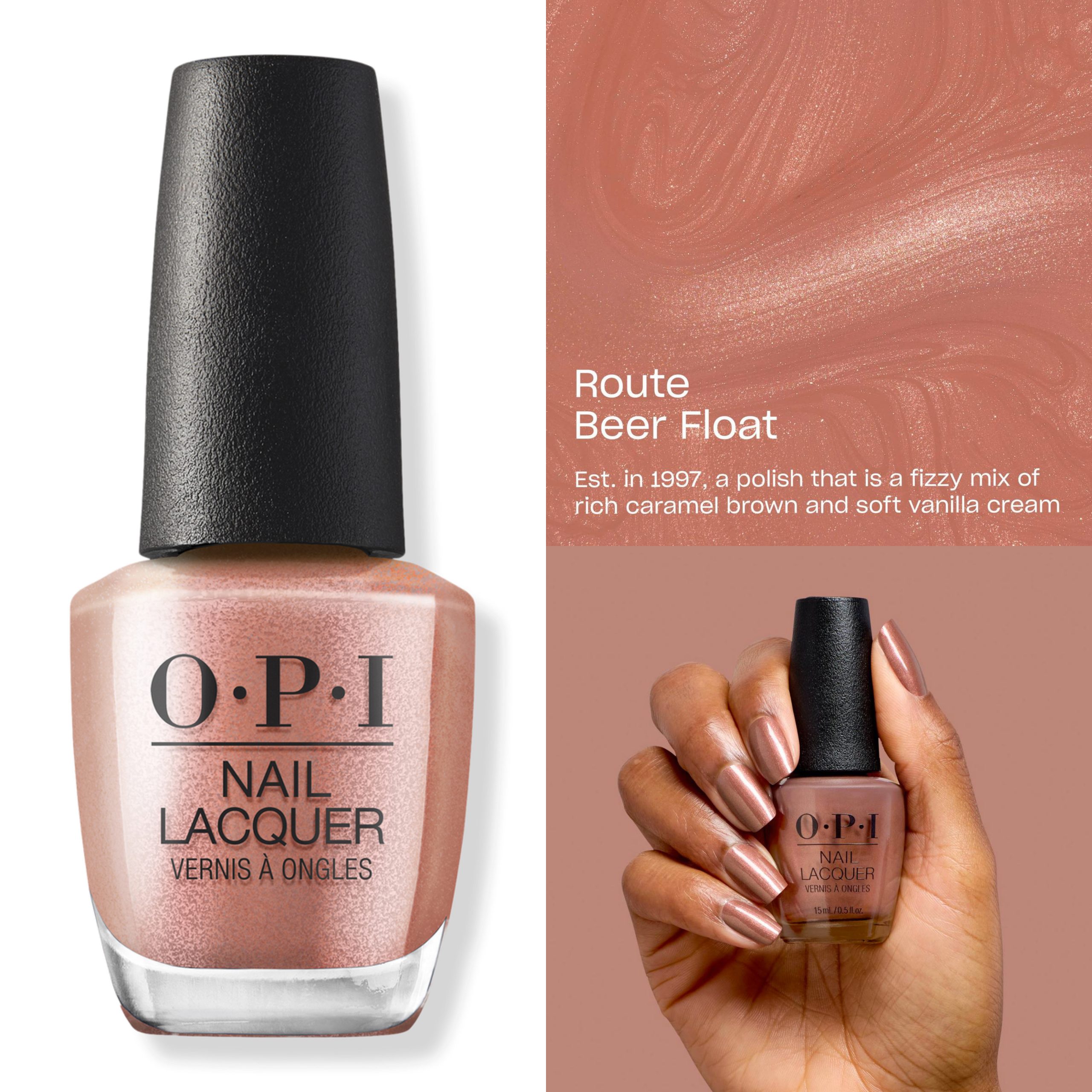OPI Route Beer Float Nail Polish