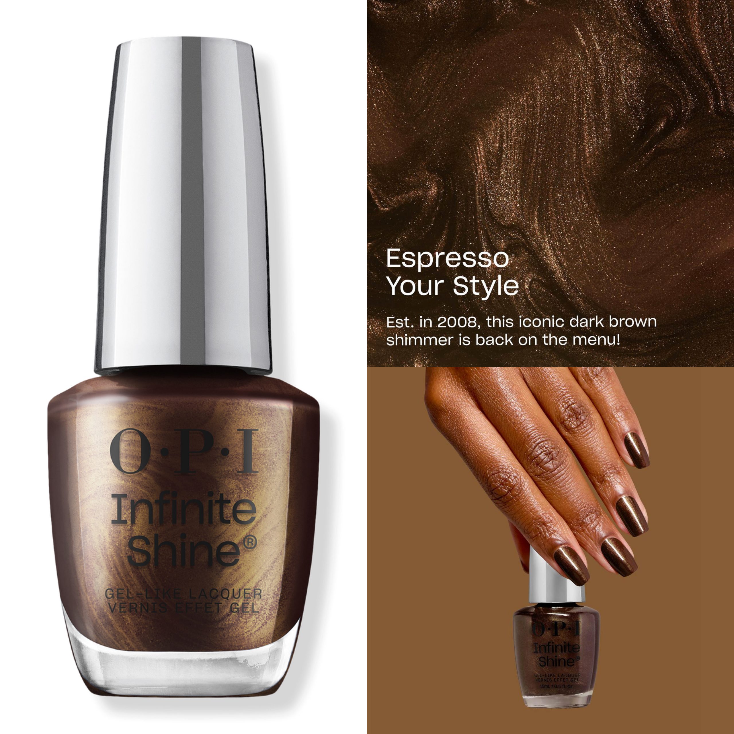 OPI Espresso Your Style Infinite Shine Nail Polish