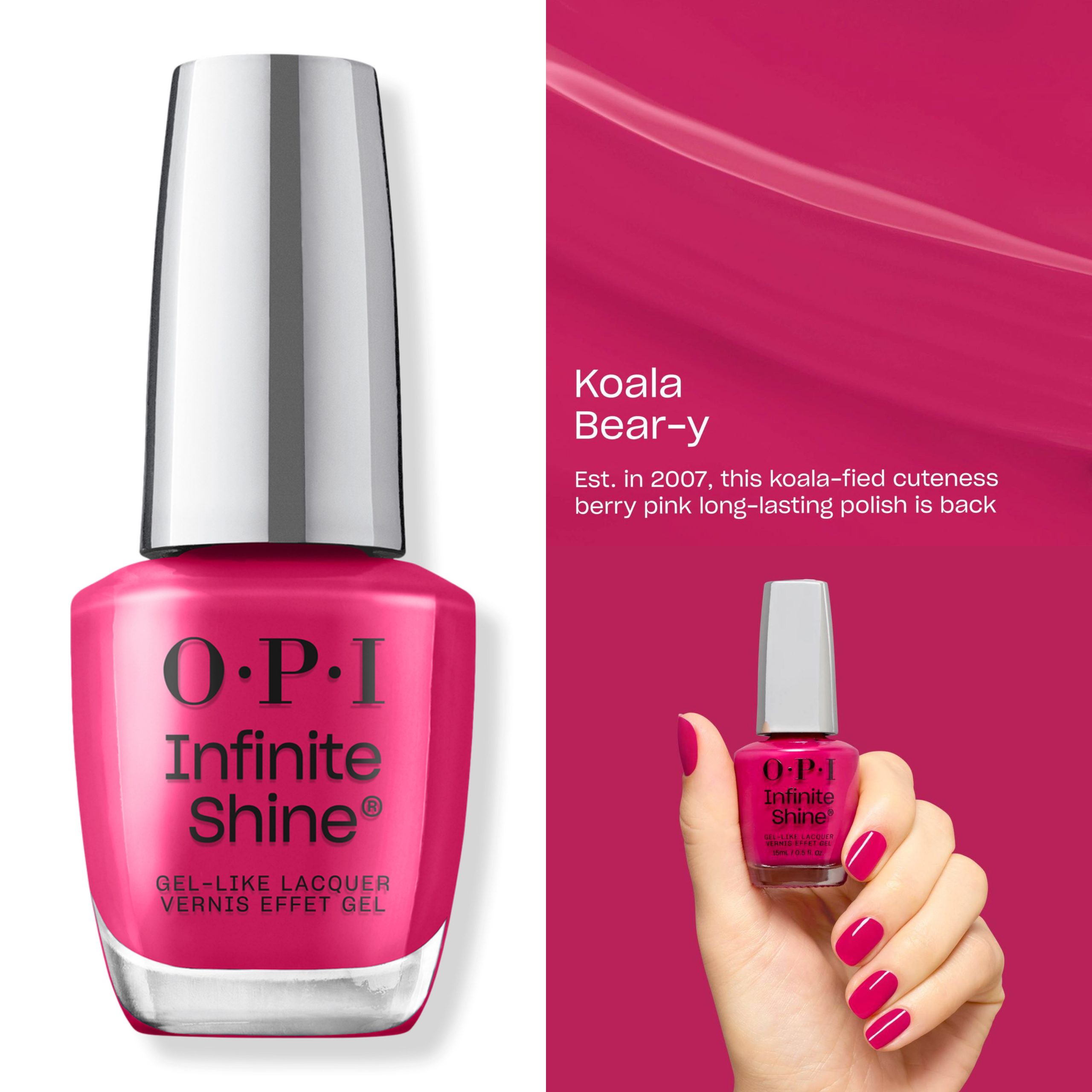 OPI Koala Bear-y Infinite Shine Nail Polish