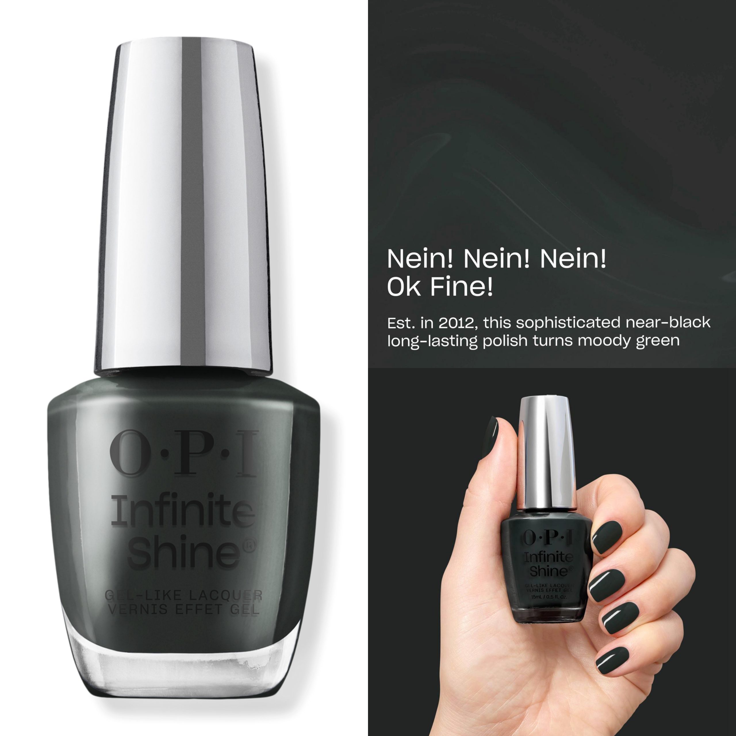 OPI Nein! Nein! Nein! OK Fine! Infinite Shine Nail Polish