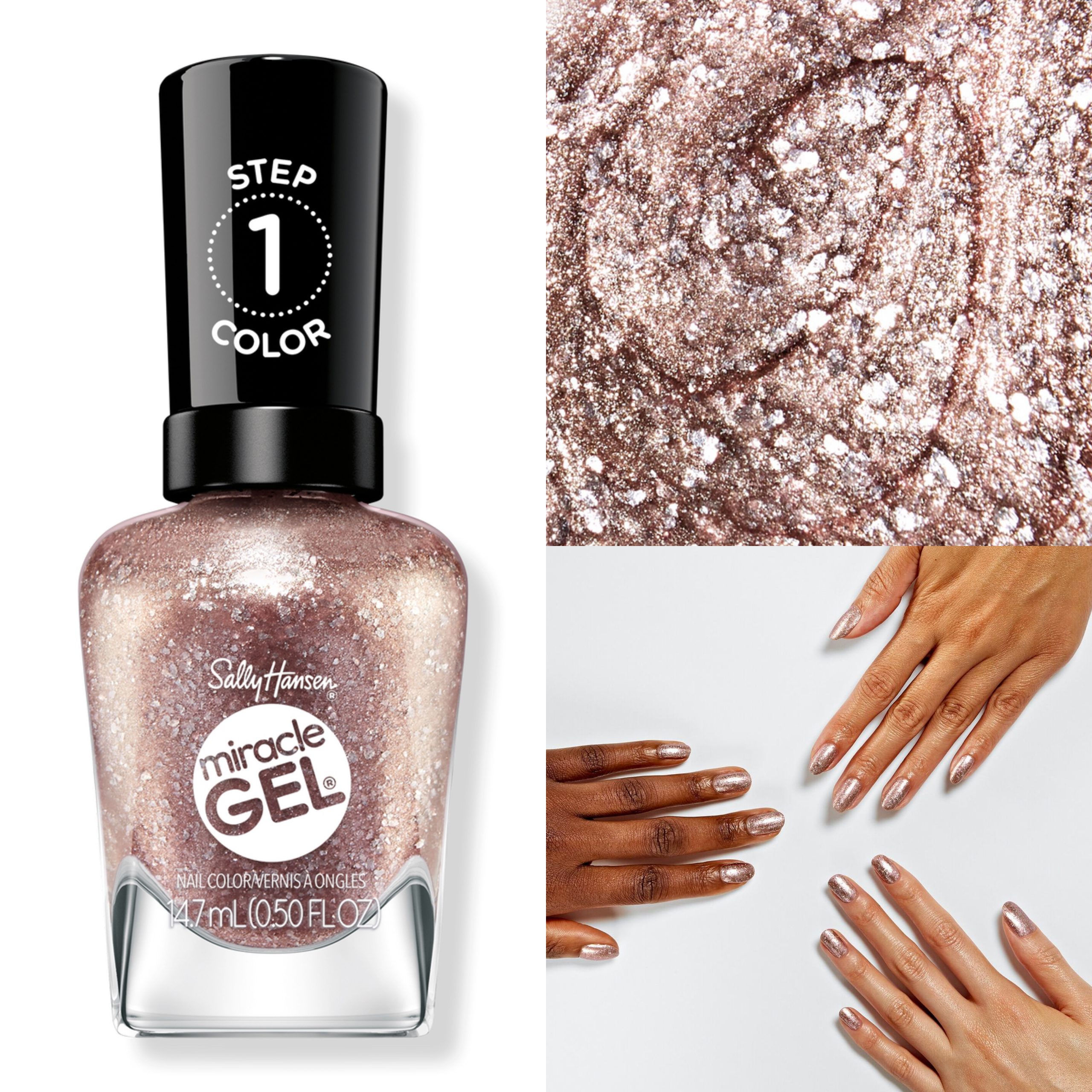 Sally Hansen Gilded Gossip Miracle Gel Nail Polish