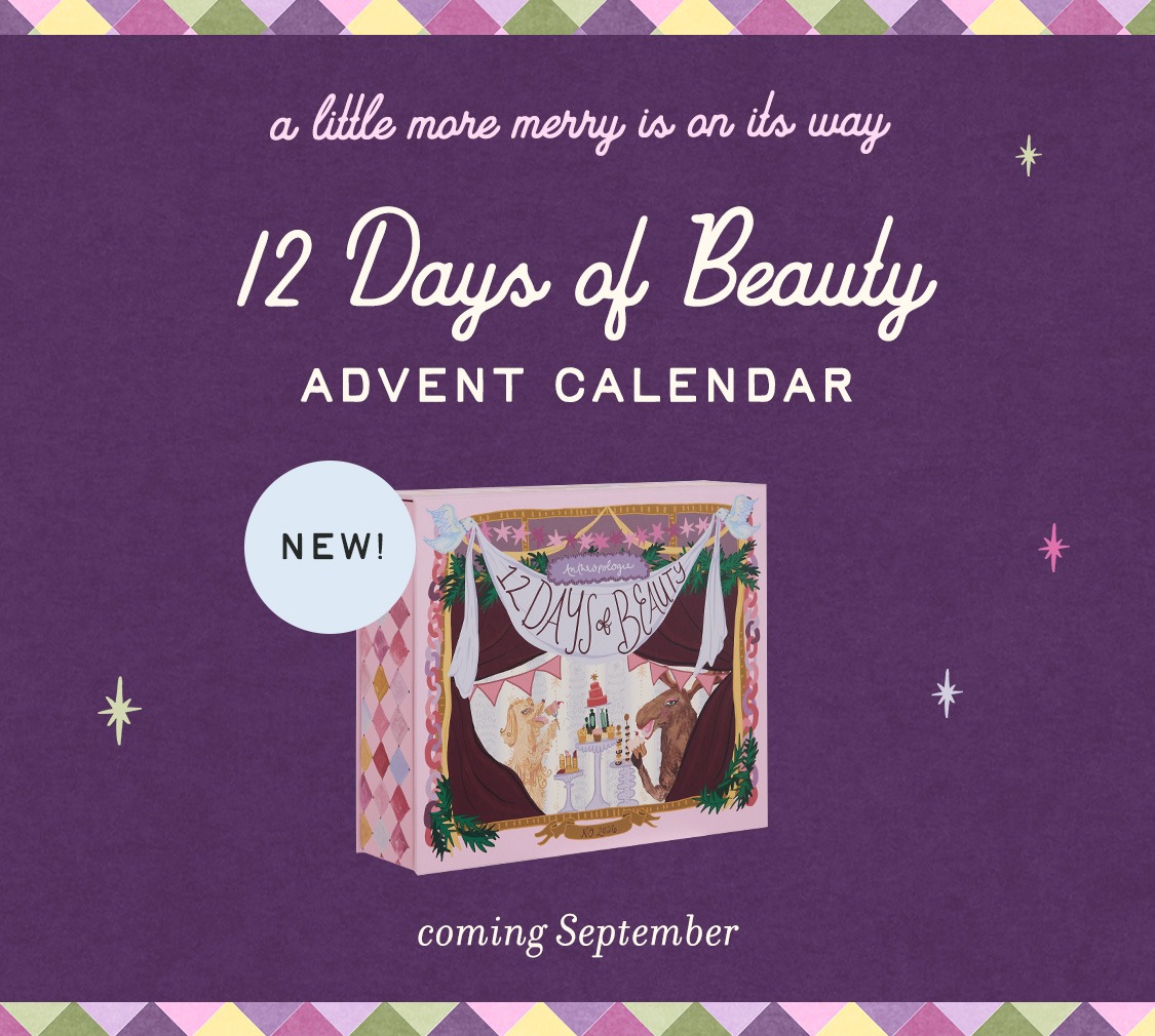 Anthropologie 12 Days Of Beauty Advent Calendar 2026