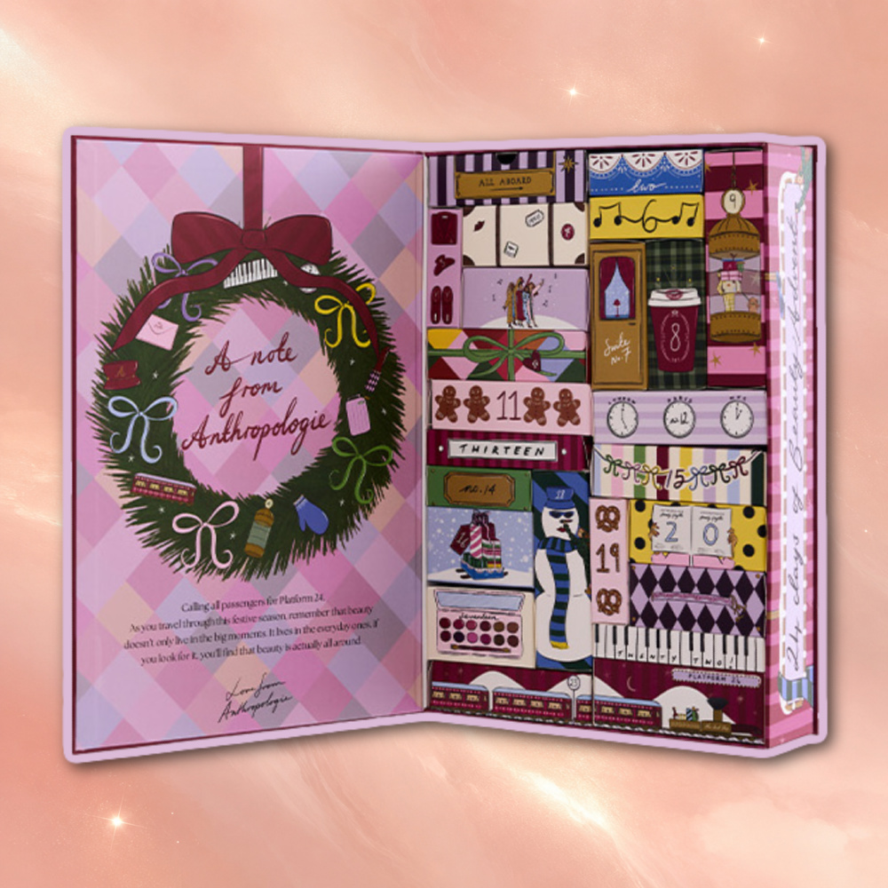 Anthropologie 24 Days Of Beauty Advent Calendar 2026