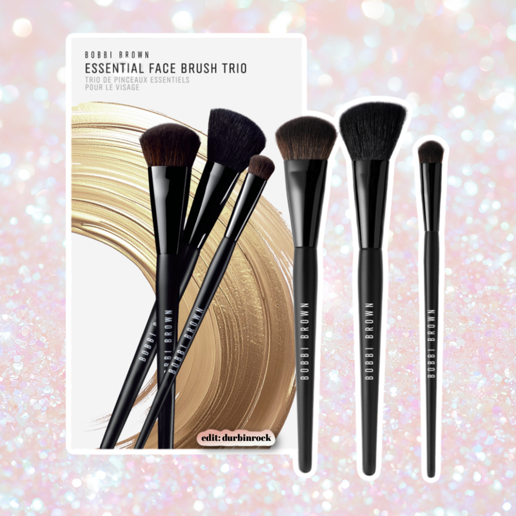 Bobbi Brown Holiday Essential Face Brush Trio Gift Set $125