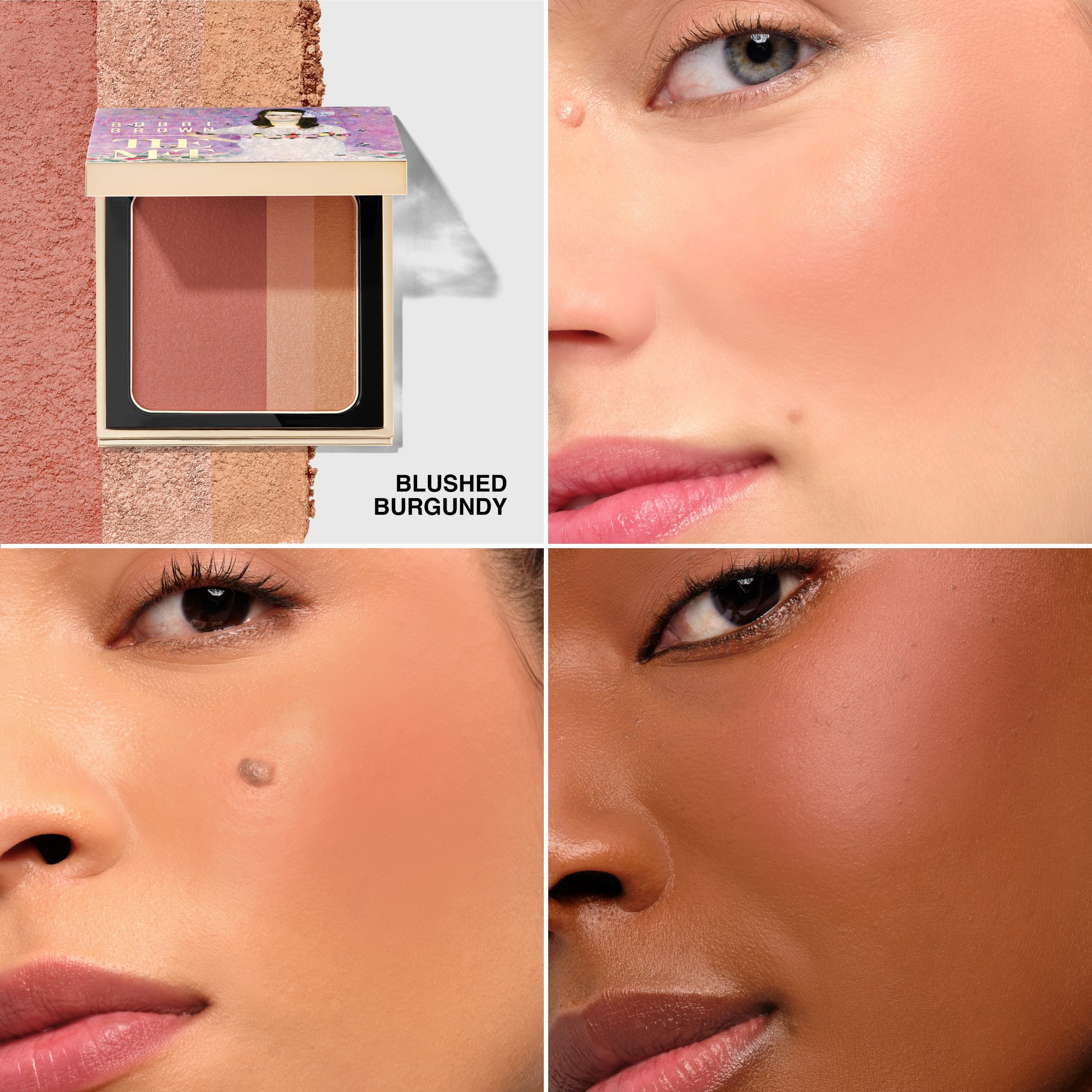 Bobbi Brown x The Met Holiday Brightening Blush in Blushed Burgundy