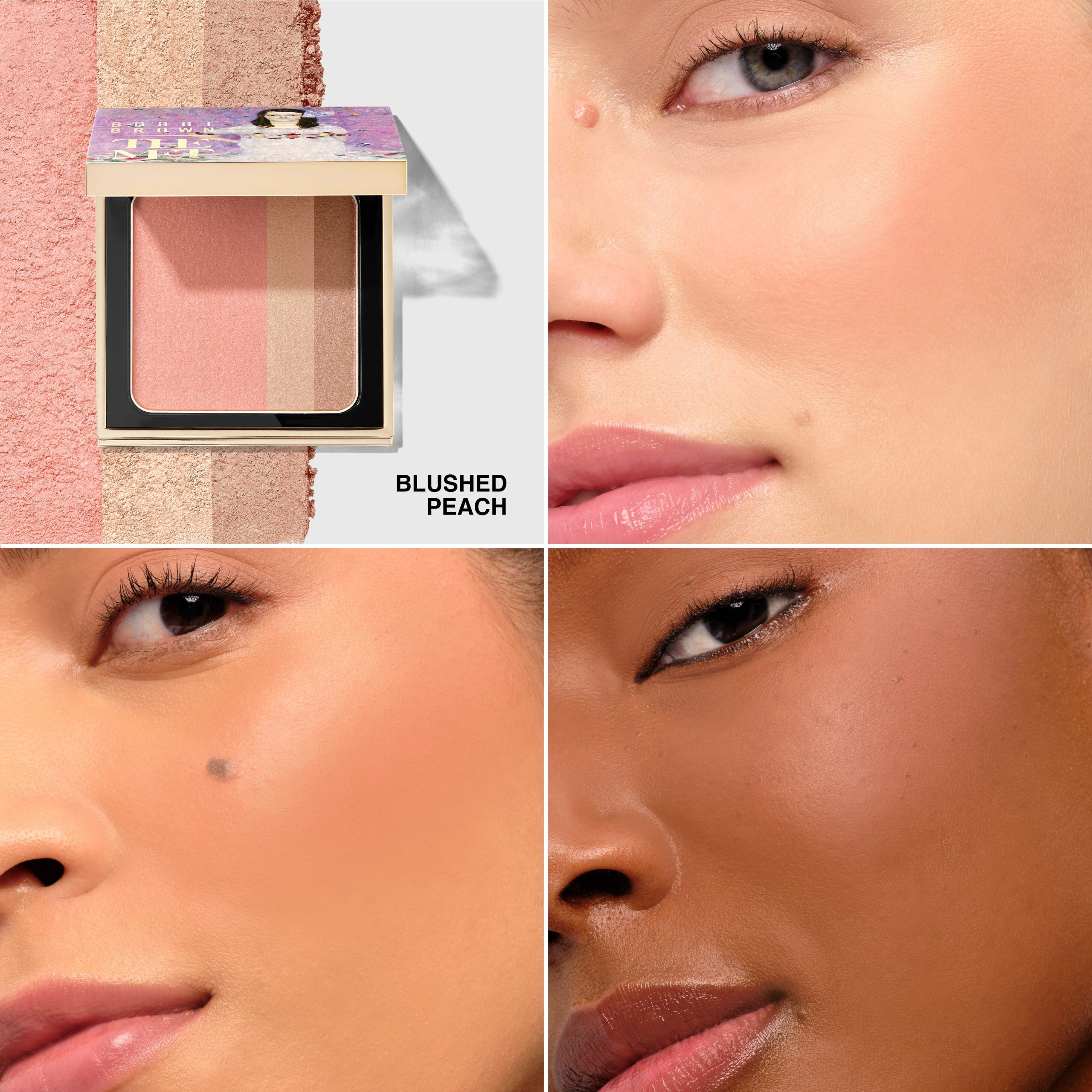 Bobbi Brown x The Met Holiday Brightening Blush in Blushed Peach