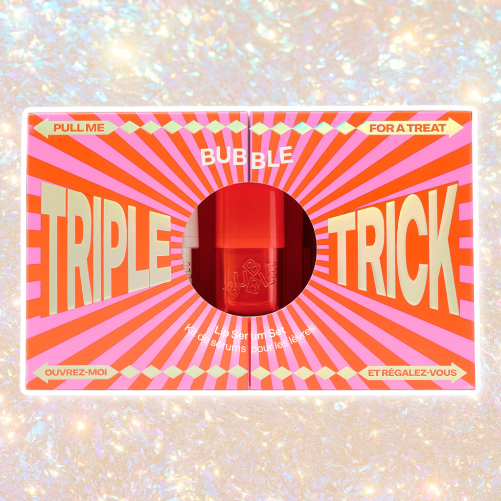 Bubble Triple Trick Lip Serum Set