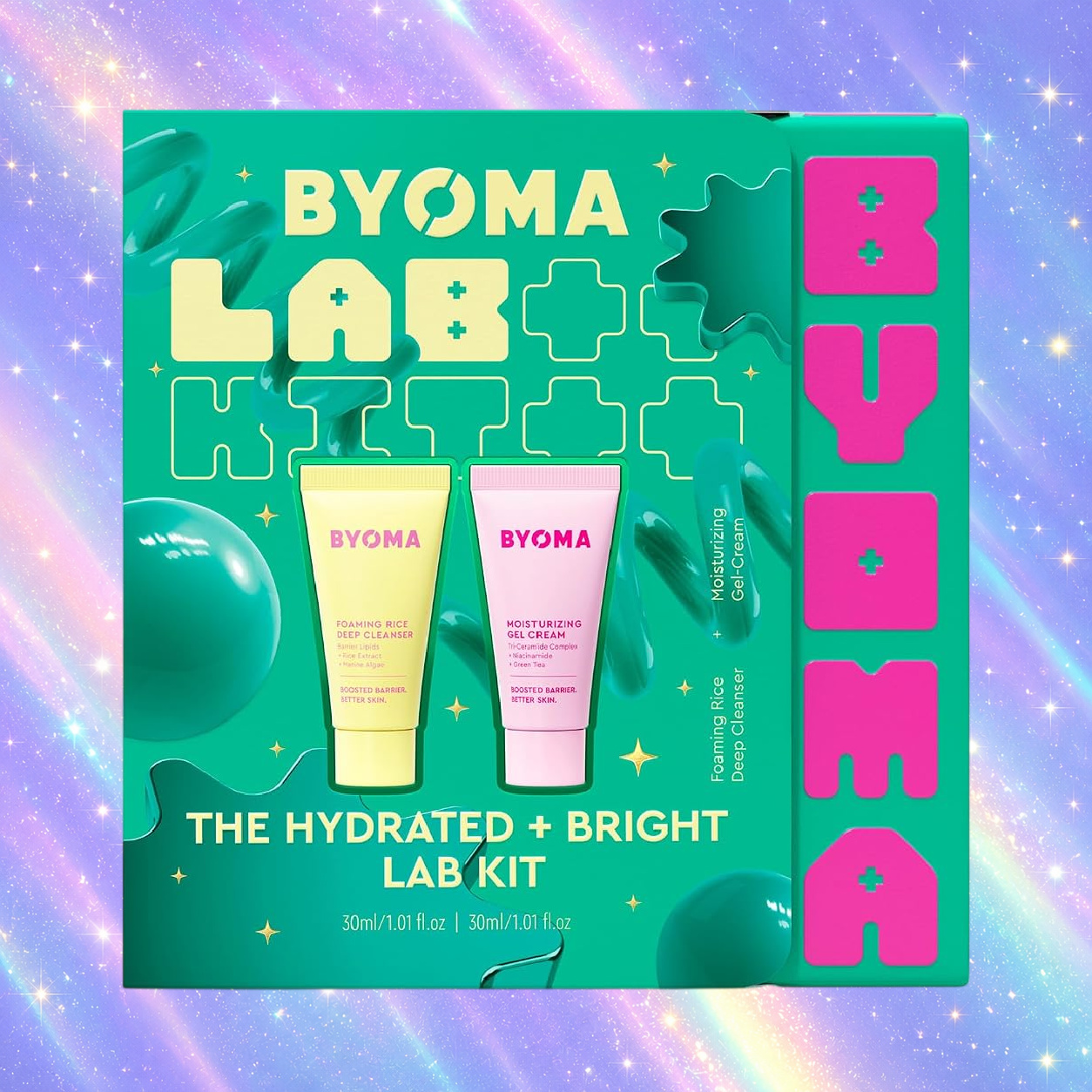 Byoma The Hydrated + Bright Lab Kit