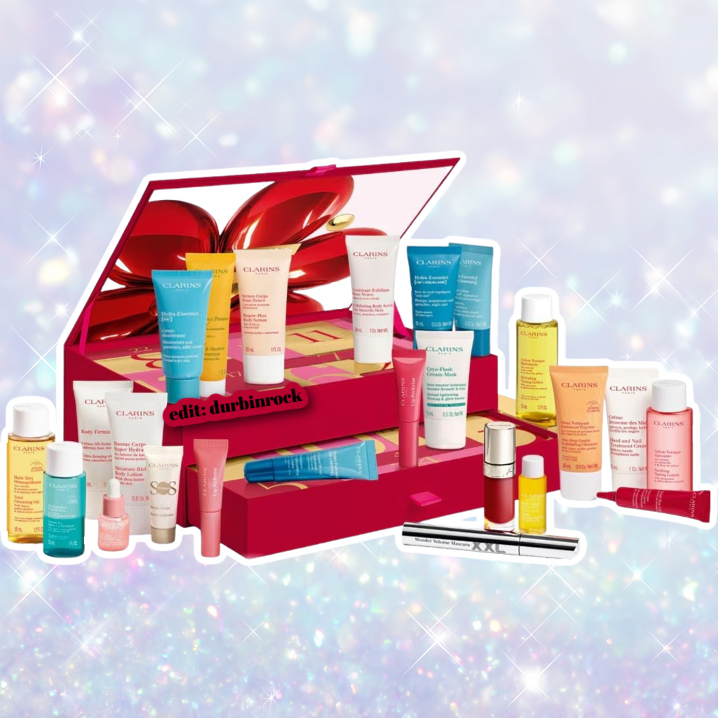 Clarins 24-Day Beauty Advent Calendar 2026 Spoilers!
