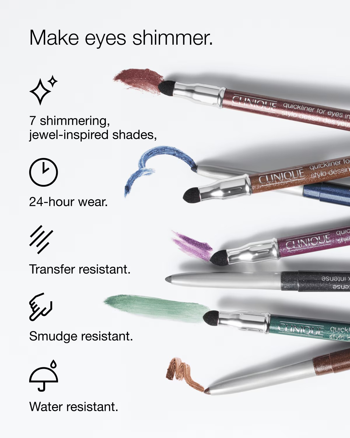 Clinique Lustre Quickliner For Eyes Intense Eyeliners