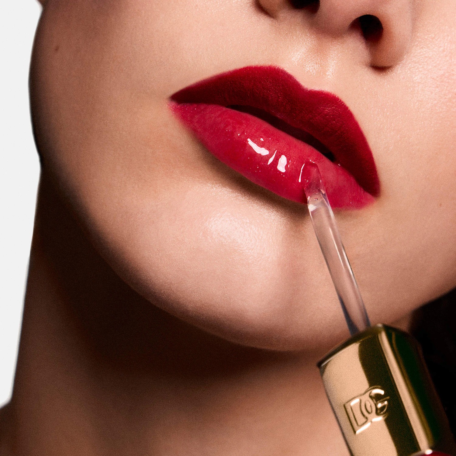 Dolce&Gabbana Make It Double! Dual-Ended Longwear Blurred Matte Lip Tint & Gloss