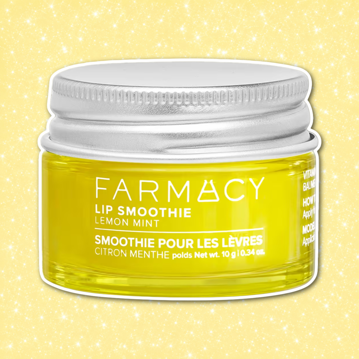 Farmacy Lemon Mint Peptide Lip Smoothie