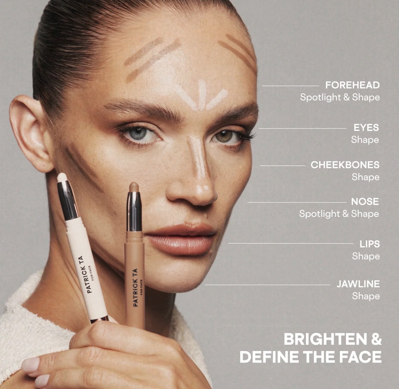 Patrick Ta Major Sculpt Shape & Shade Anywhere Artistry Sticks
