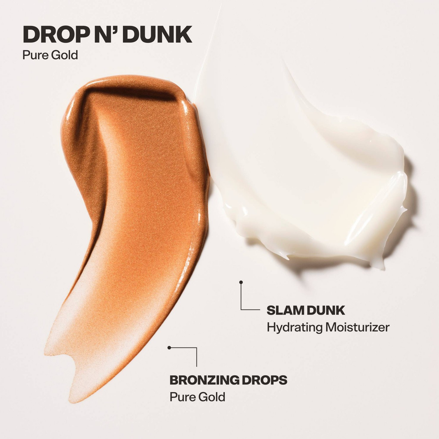 Bubble Skincare x ELF Drop N'Dunk Hydrating Moisturizer + Bronzing Drops