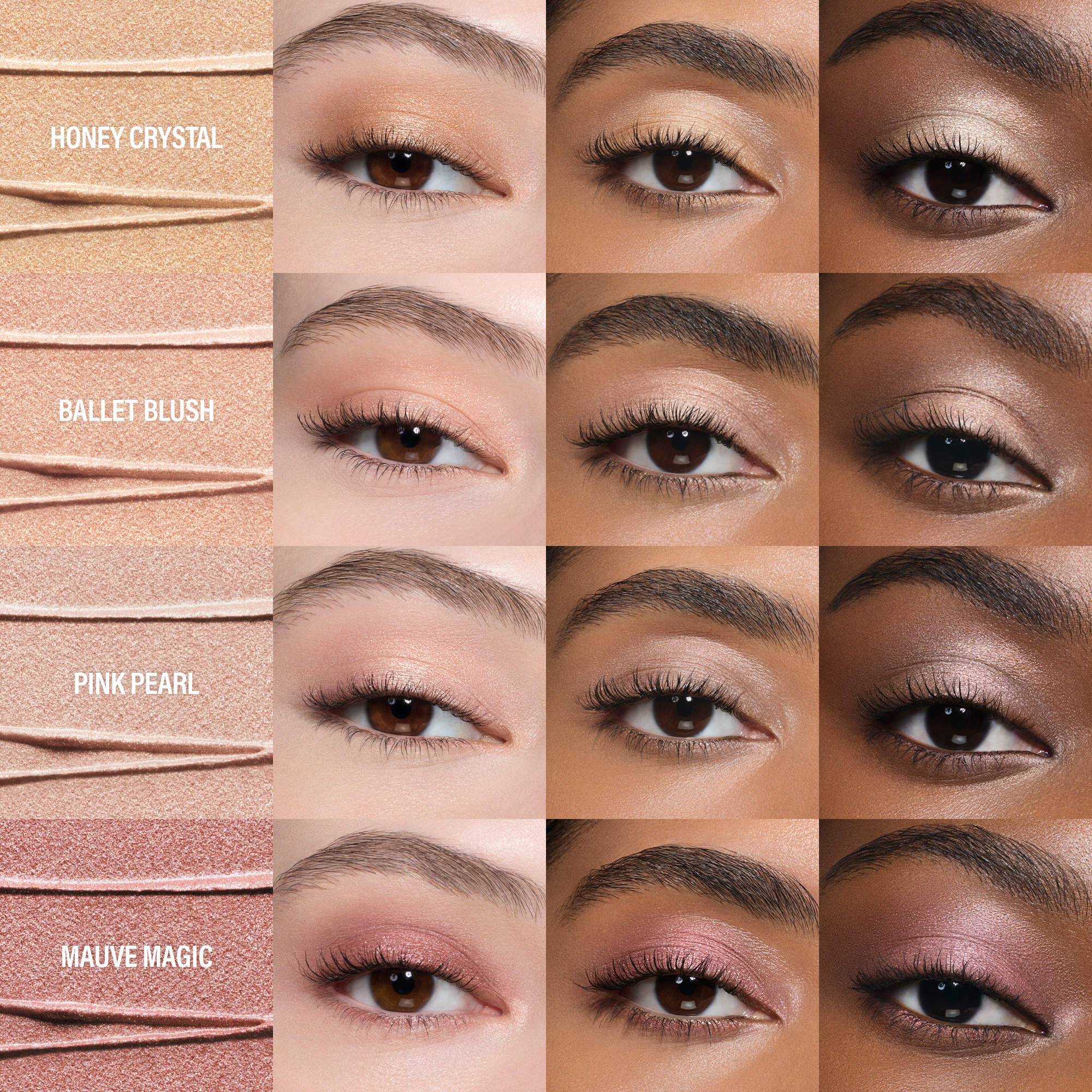 Makeup By Mario Soft Shimmer Long-Wearing Cream Eyeshadows