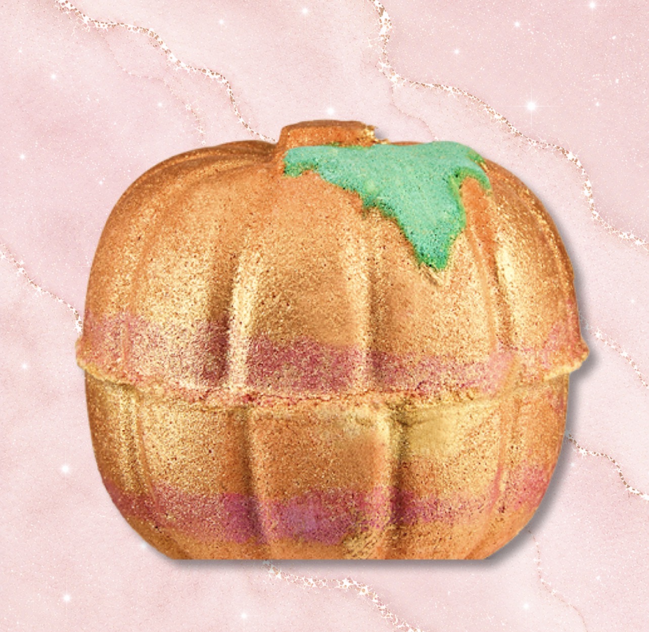 Lush Sparkly Pumpkin Bath Bomb