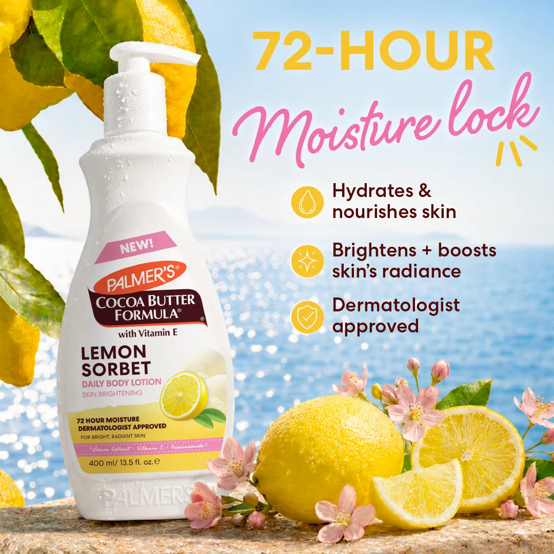 Palmer's Lemon Sorbet Body Care Collection