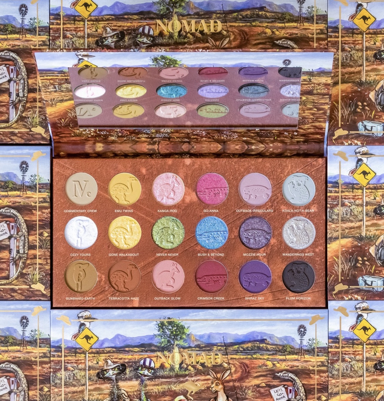 Nomad Cosmetics Outback Adventures Collection