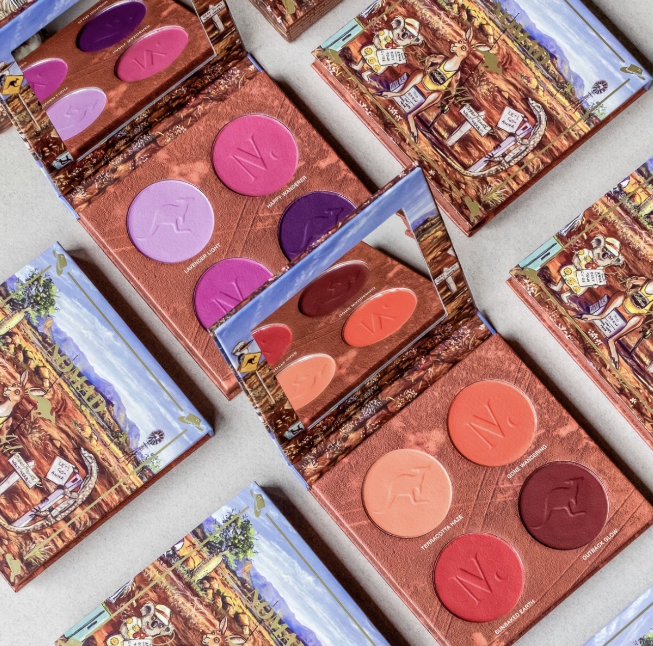 Nomad Cosmetics Outback Adventures Collection Nomad Cosmetics Outback Adventures Collection