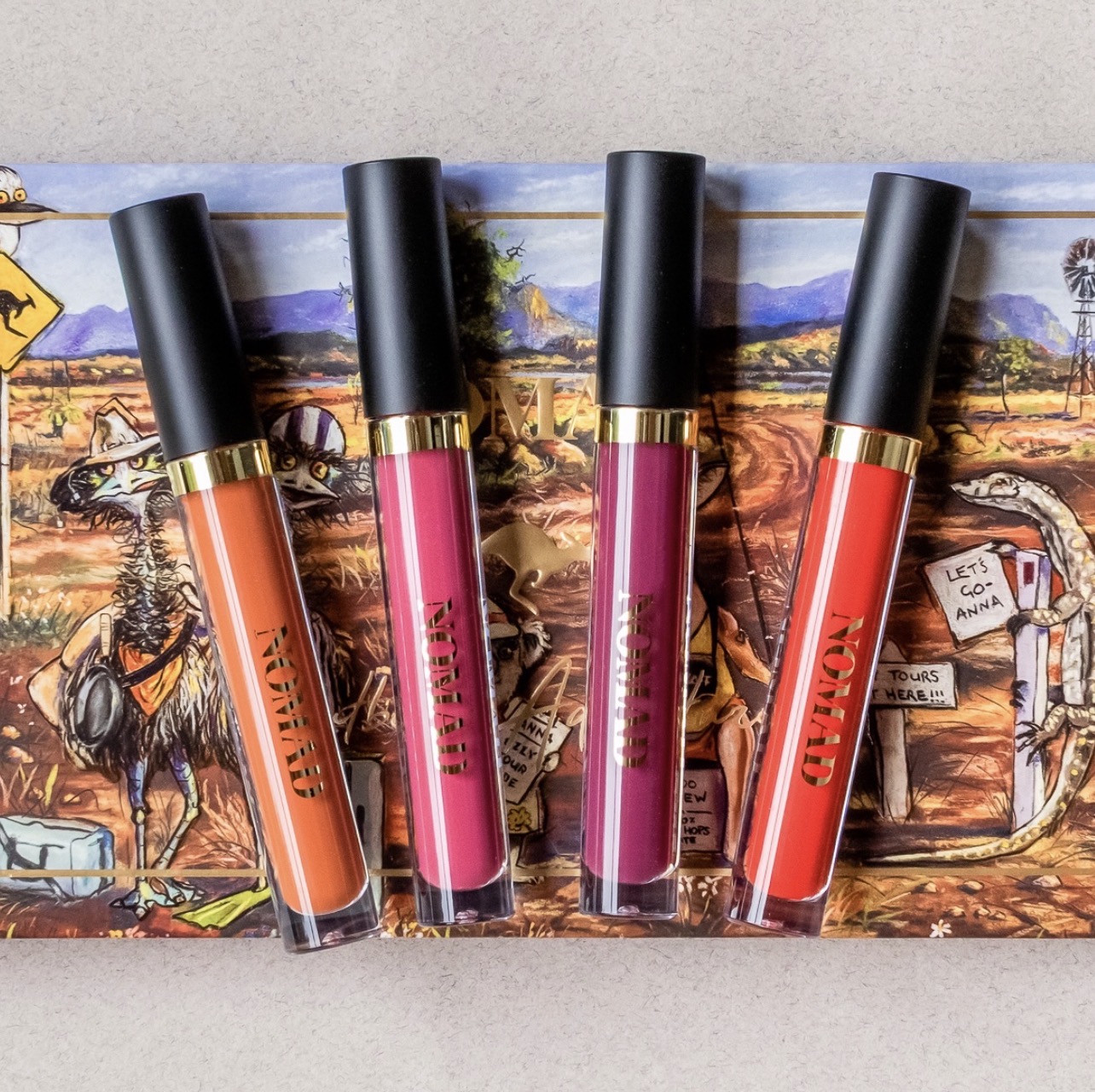Nomad Cosmetics Outback Adventures Collection