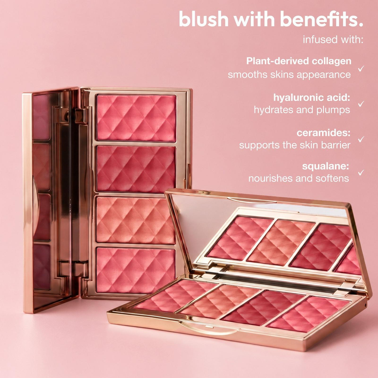 Iconic London Soft Touch Buildable Blurring Blush Palette