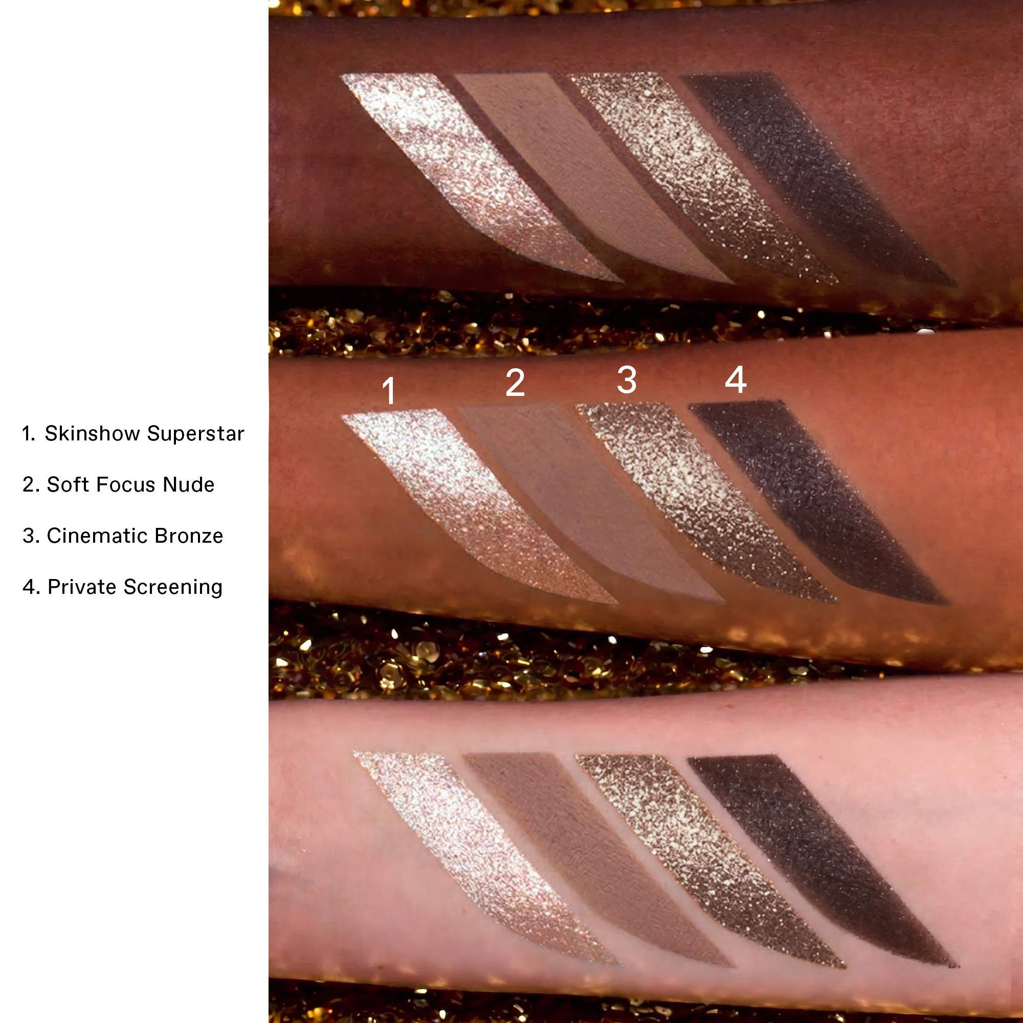 PAT McGRATH LABS Backstage Eyes: Luxe Quad In Film Noir Nude