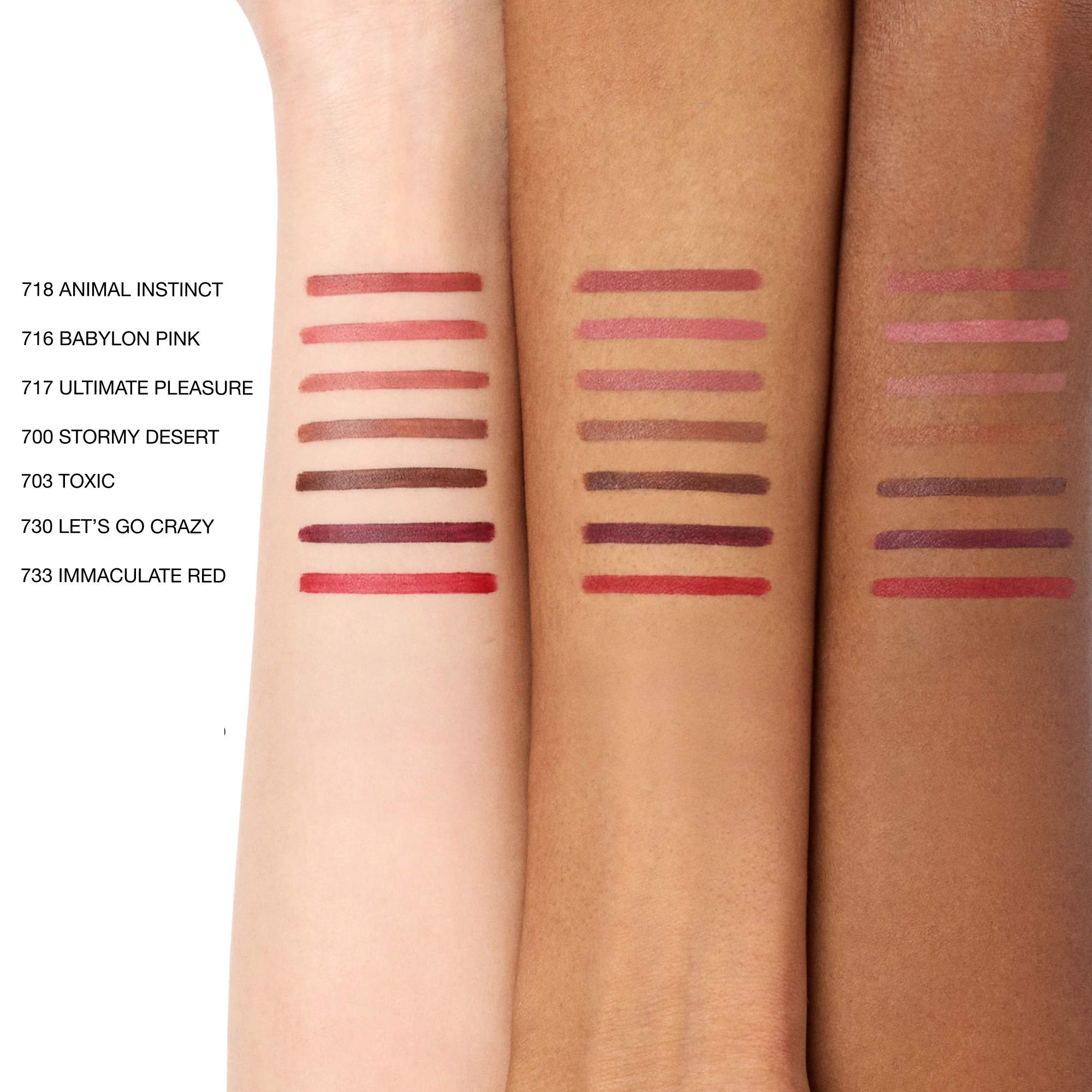 NARS Long Lasting Matte Lip Liners