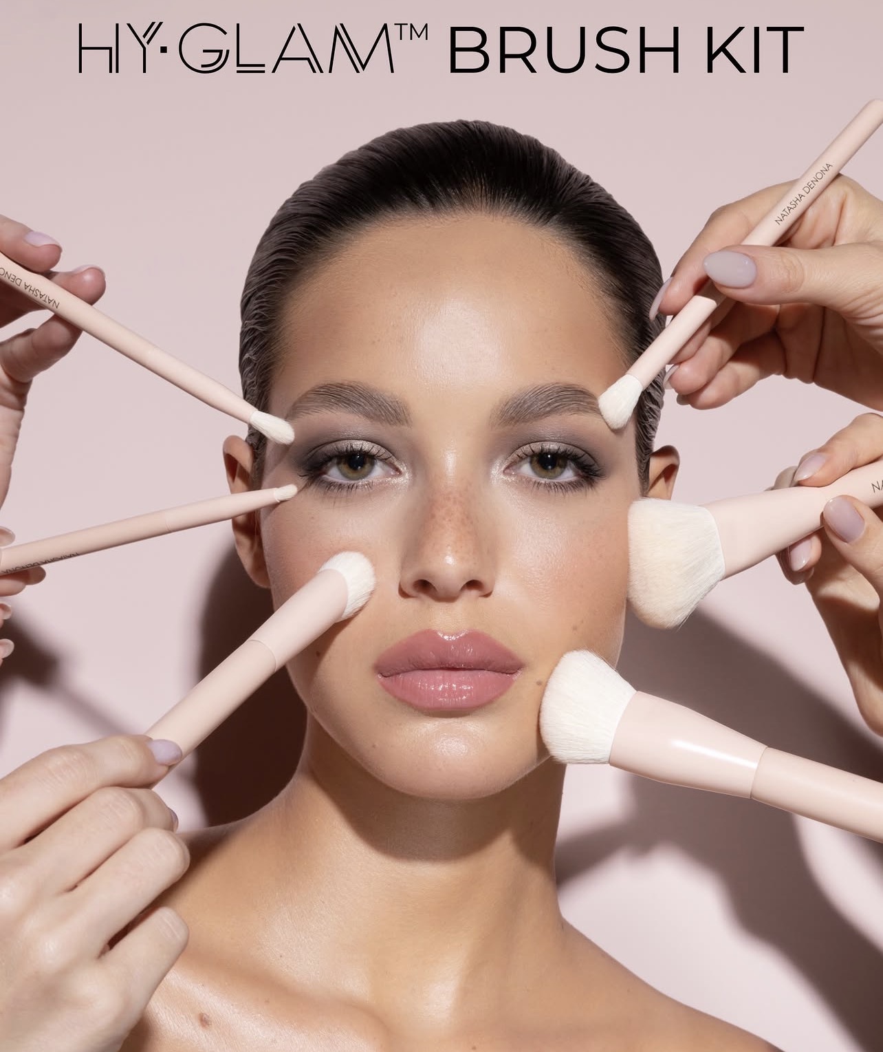 Natasha Denona HY-GLAM Cosmetic Brush Kit