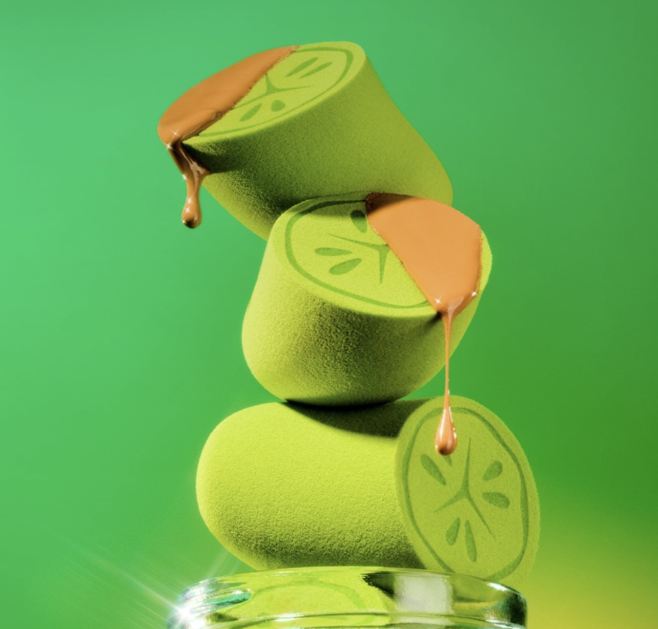 ELF Is Launching 3 Pickle Inspired Glow Reviver Melting Lip Balms & Sponge