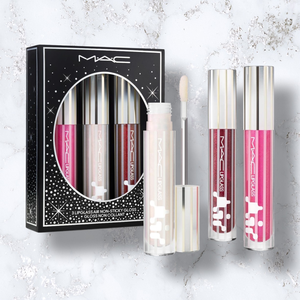 MAC Festive Affair Lipglass Air Trio