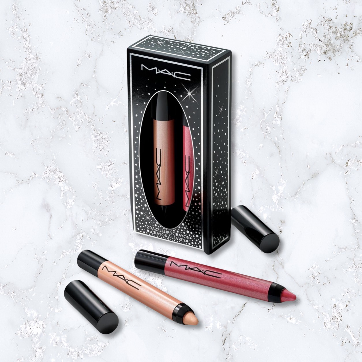 MAC Decadent Dazzlelips Crayon Duo