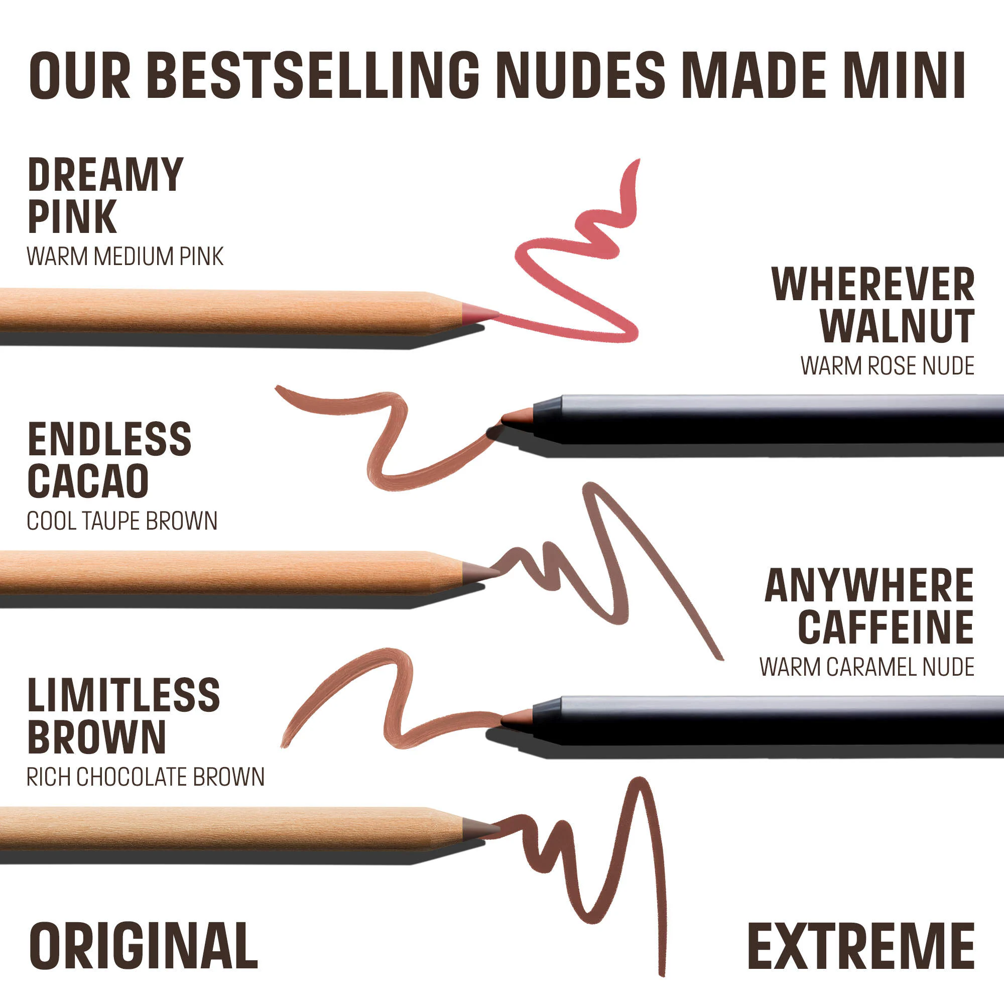 Make Up For Ever Mini Artist Color Pencil Lip Liner Set