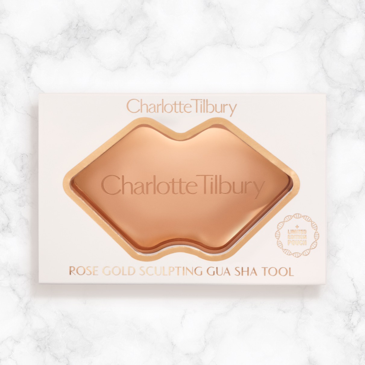 Charlotte Tilbury Rose Gold Sculpting Gua Sha Tool